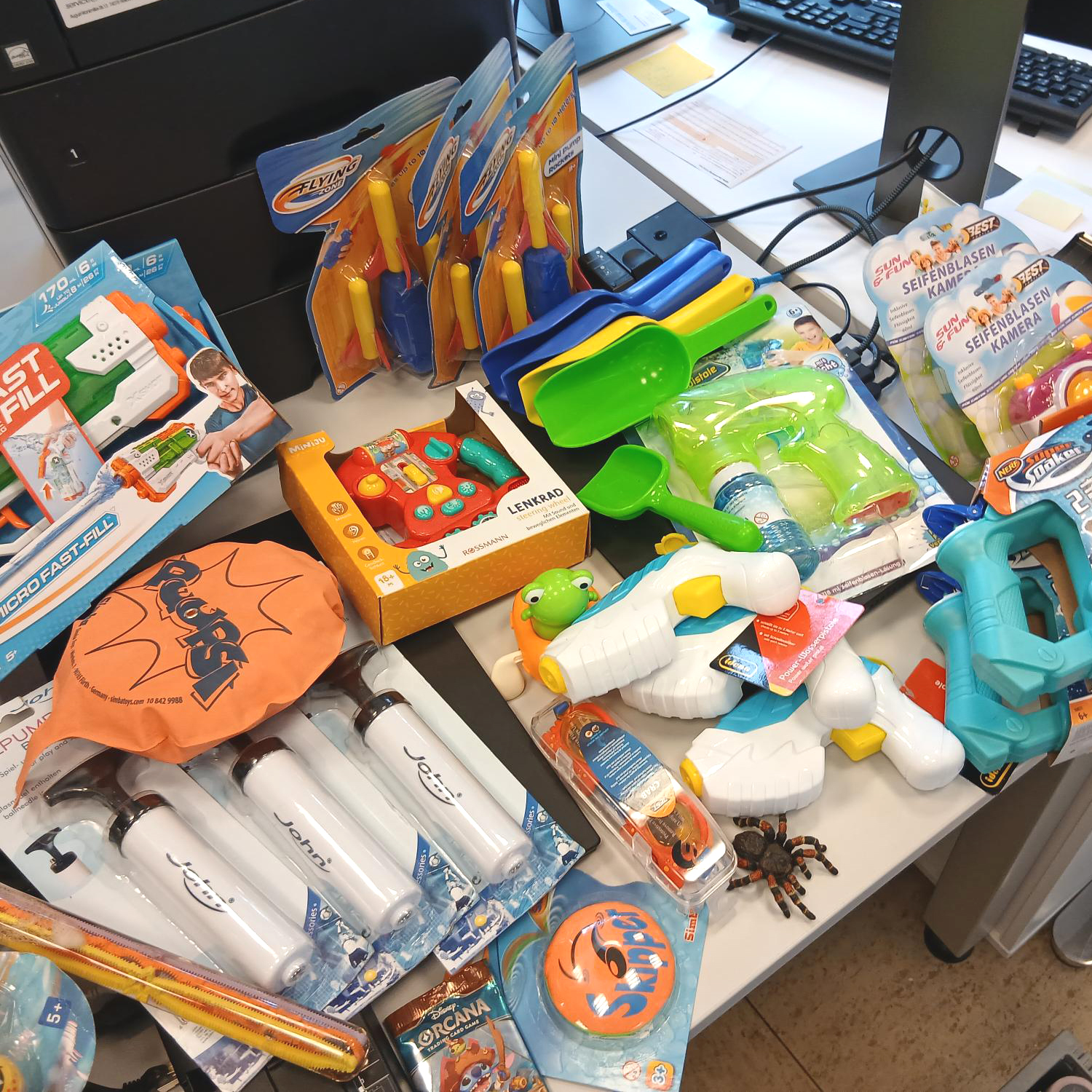 Spende der Firma Rossmann