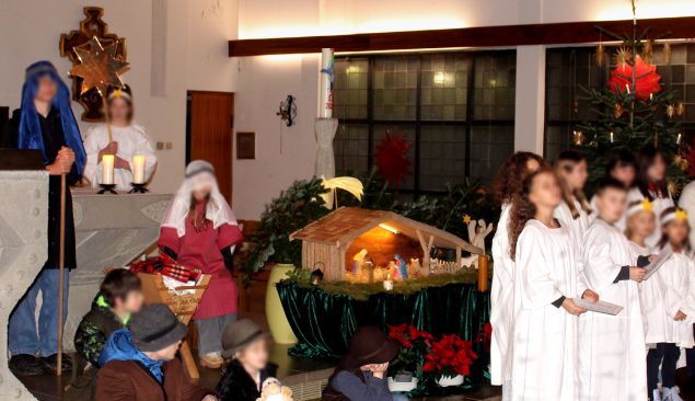 Unsere Krippenfeier am Heiligen Abend