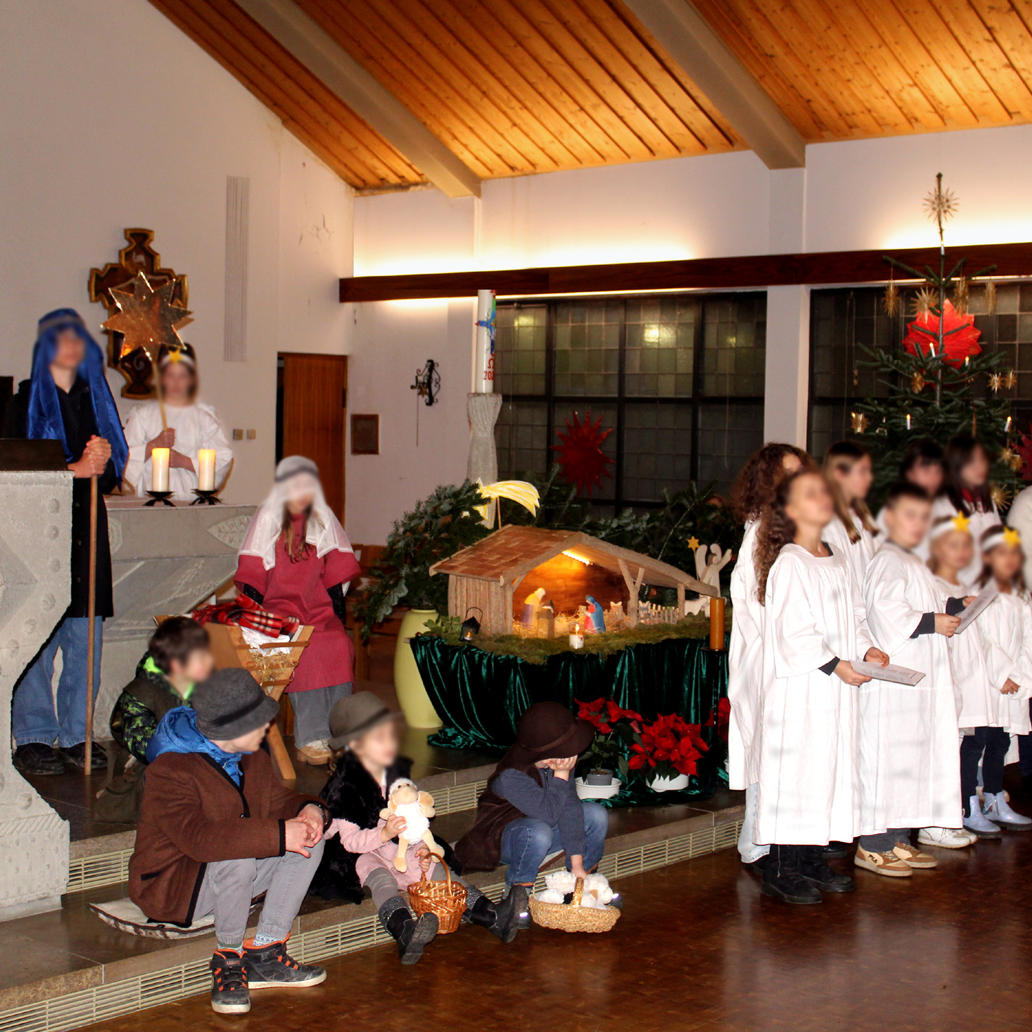 Unsere Krippenfeier am Heiligen Abend