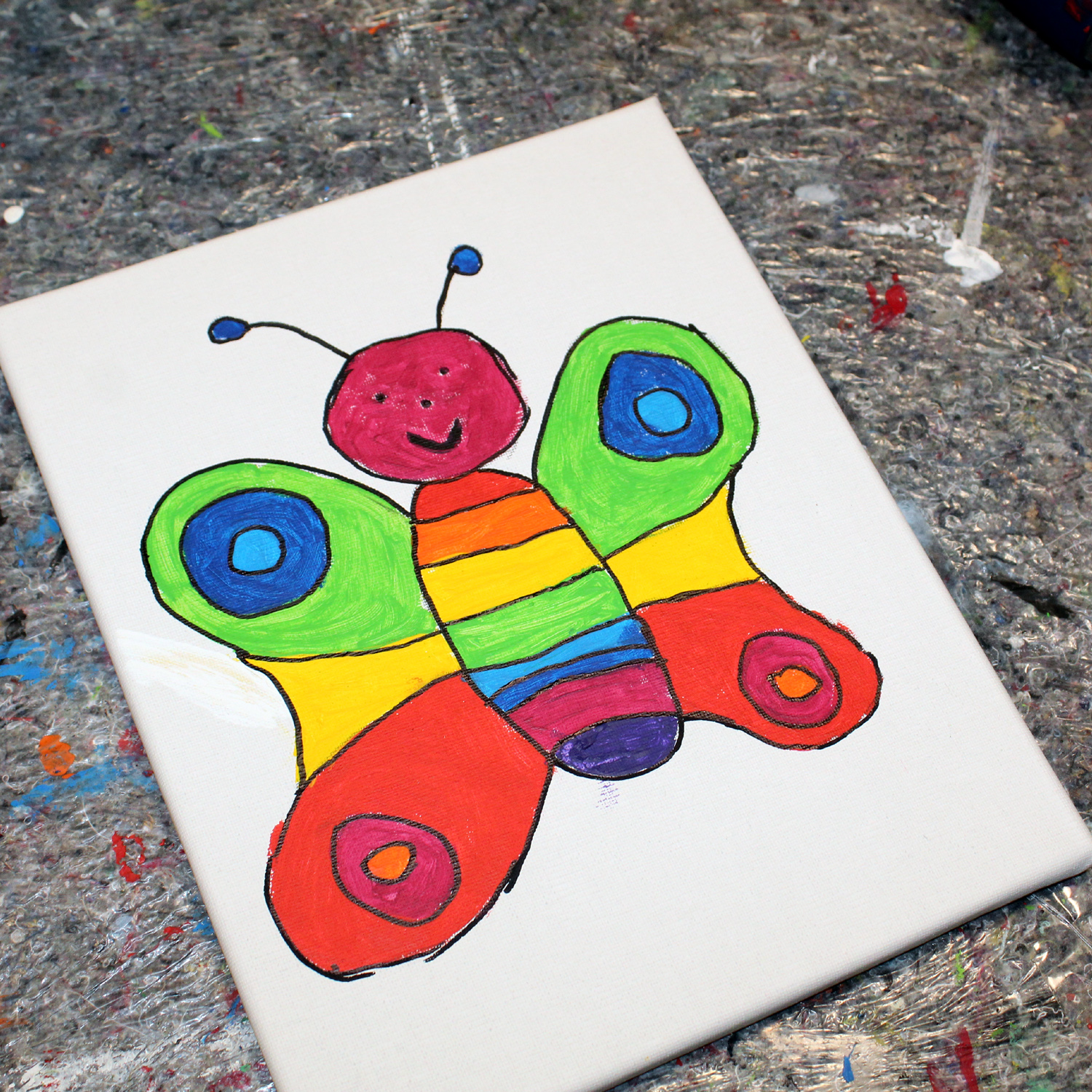 Kleine Kunstwerke aus der "Leinwandbilder-Werkstatt"