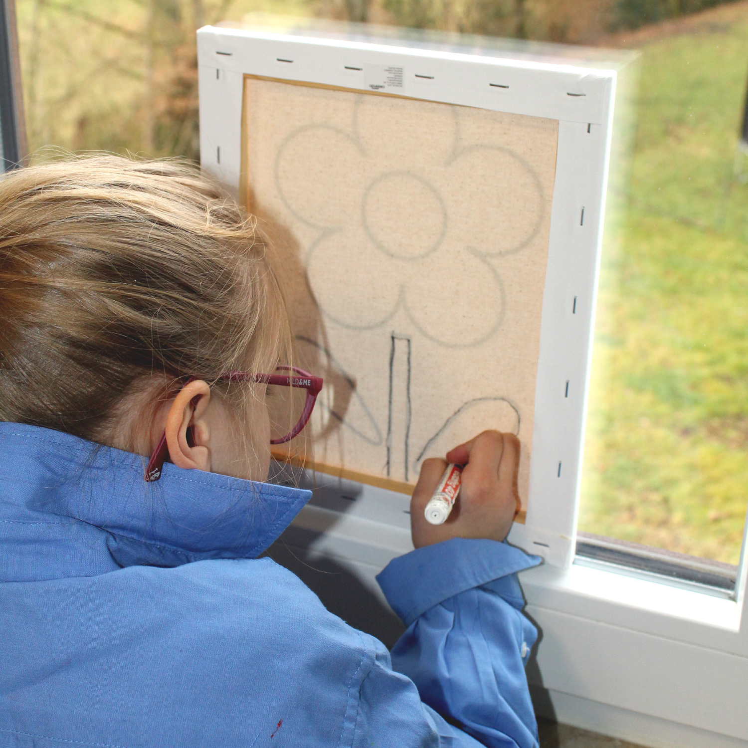 Kleine Kunstwerke aus der "Leinwandbilder-Werkstatt"