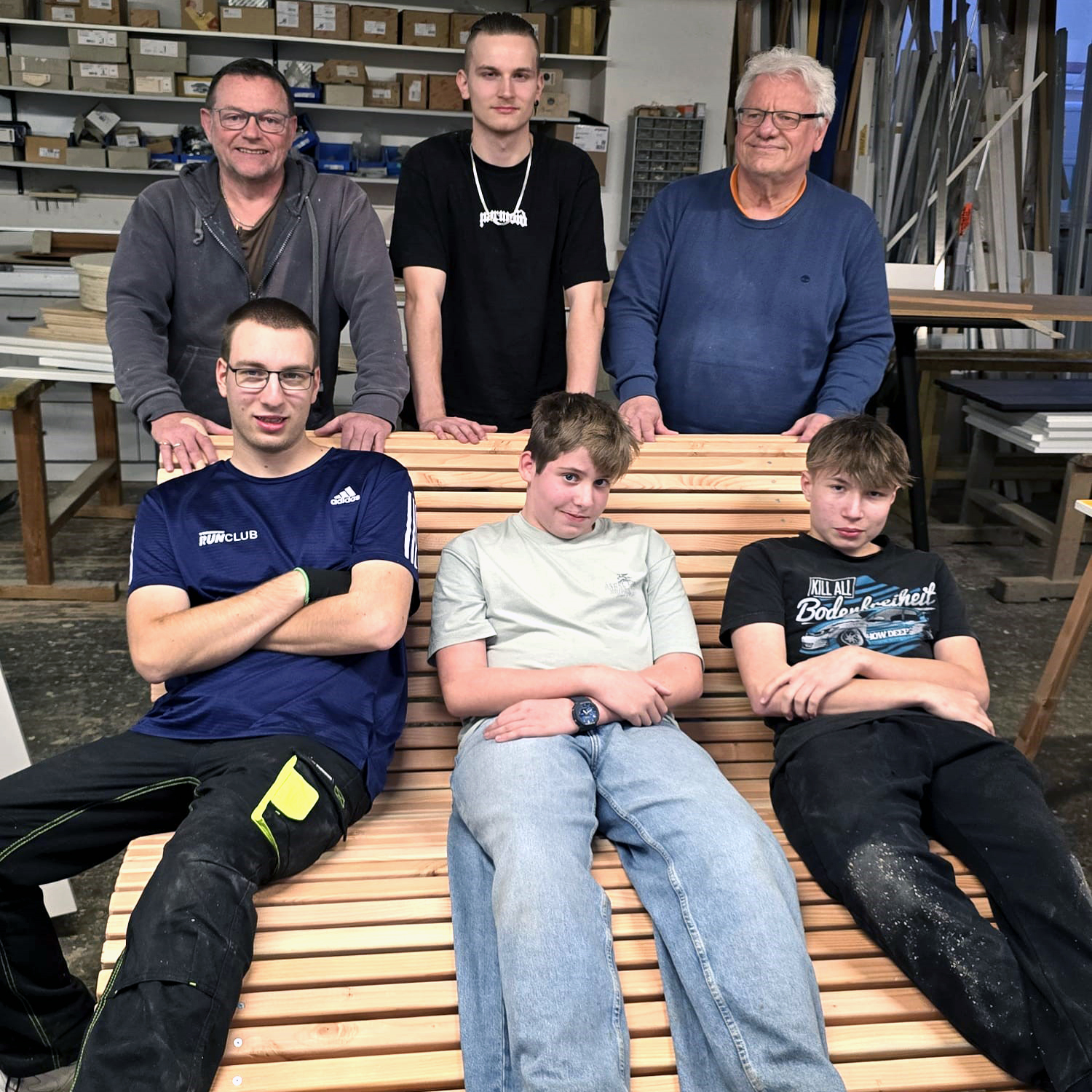 Kooperation mit der Schreinerei Faustmann