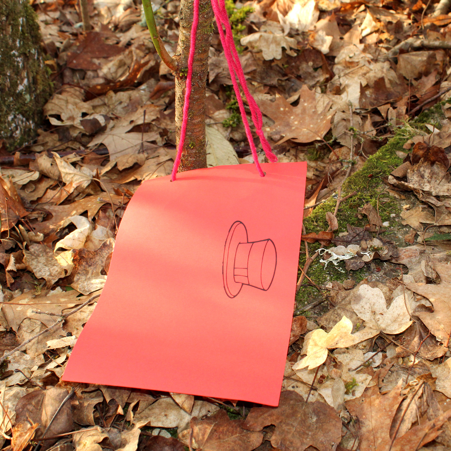 Schneemannjagd auf dem Spielgelände