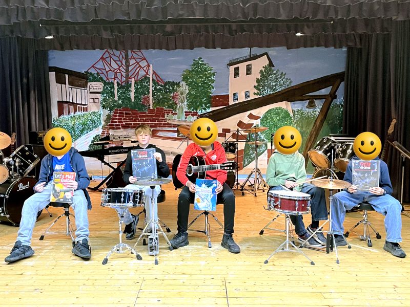 LIDL untersützt die Musik AG