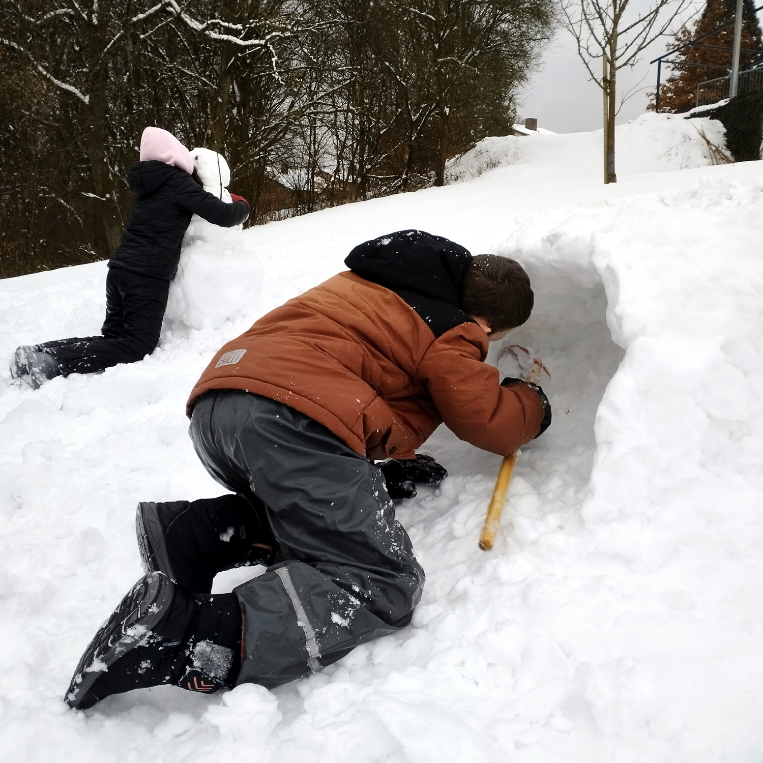 Wir bauen Iglus