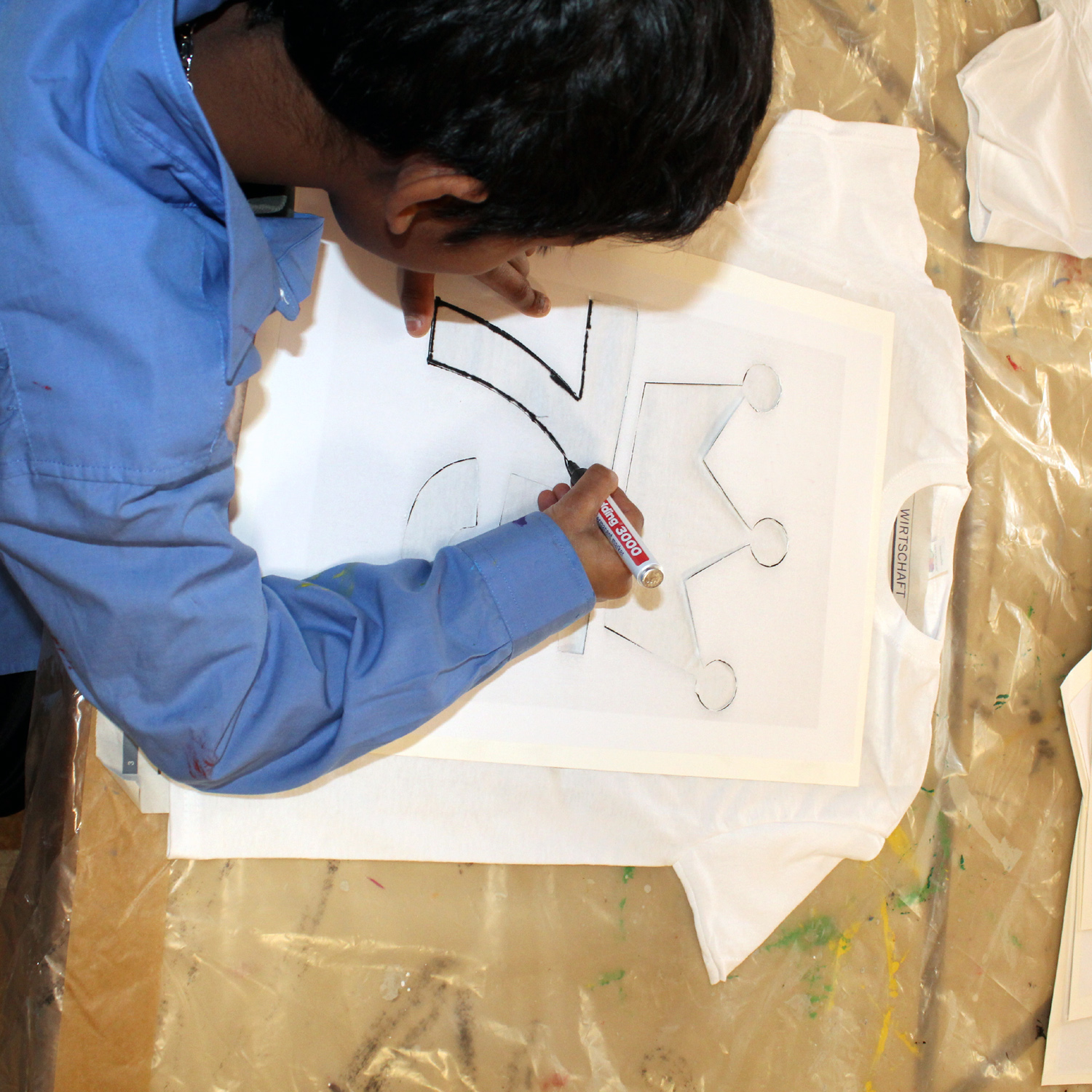 Wir gestalten T-Shirt zum 75. Klinge-Geburtstag