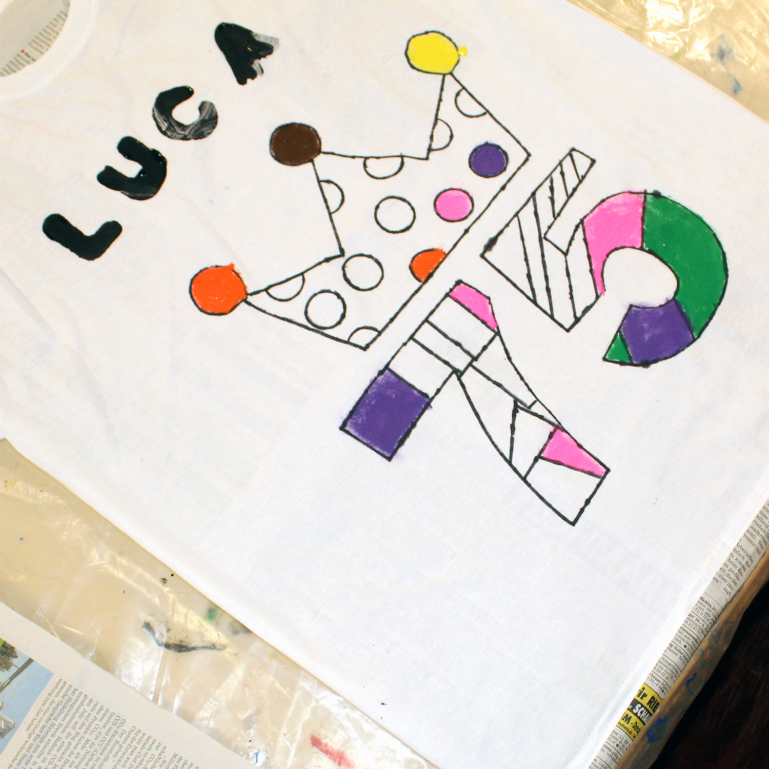 Wir gestalten T-Shirt zum 75. Klinge-Geburtstag