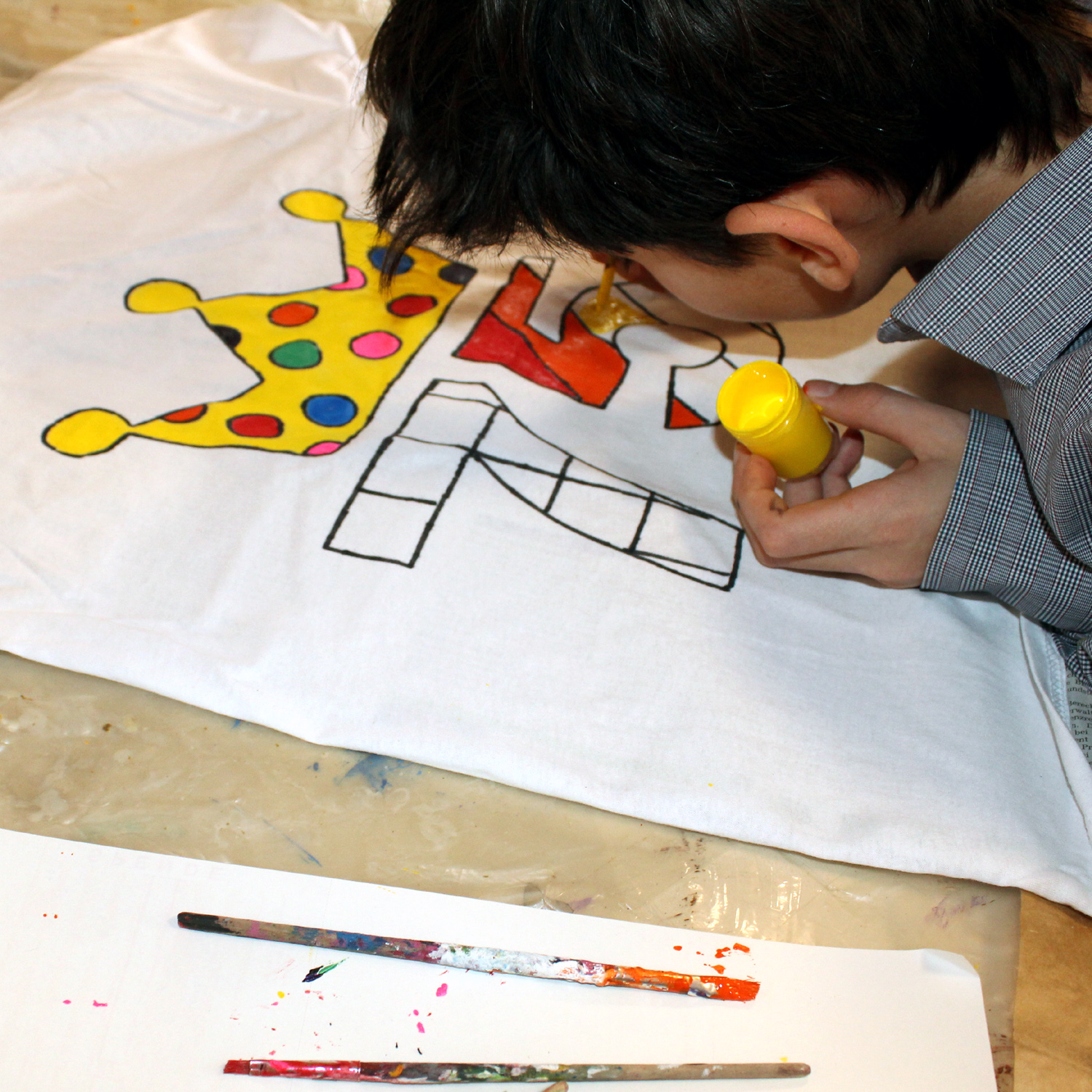 Wir gestalten T-Shirt zum 75. Klinge-Geburtstag