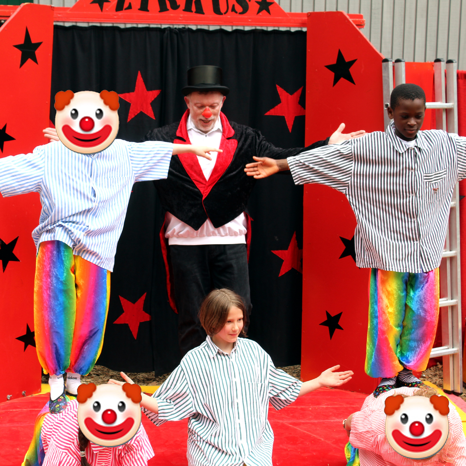 Zirkusauftritt im Waldkindergarten Auerbach