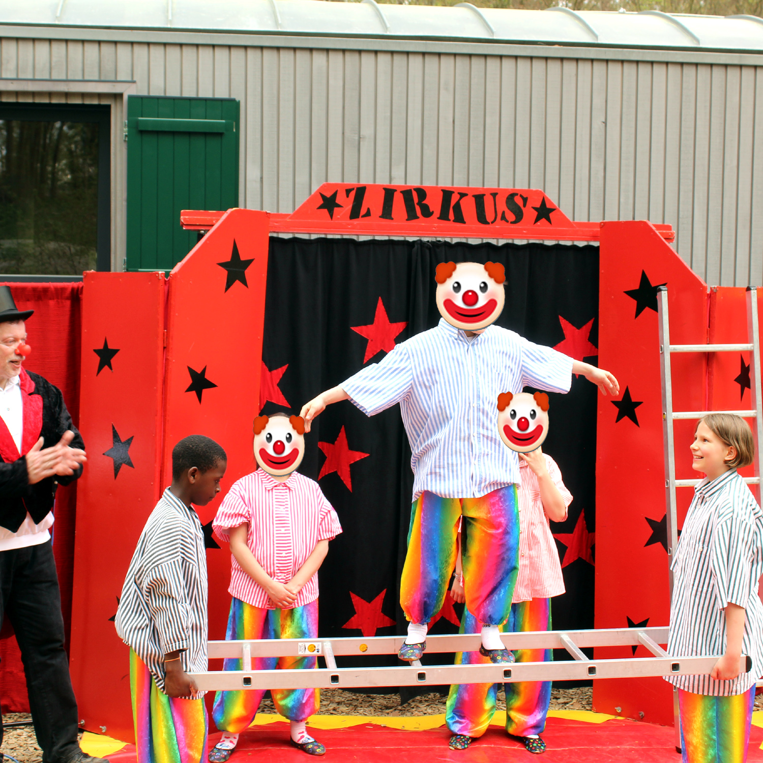 Zirkusauftritt im Waldkindergarten Auerbach