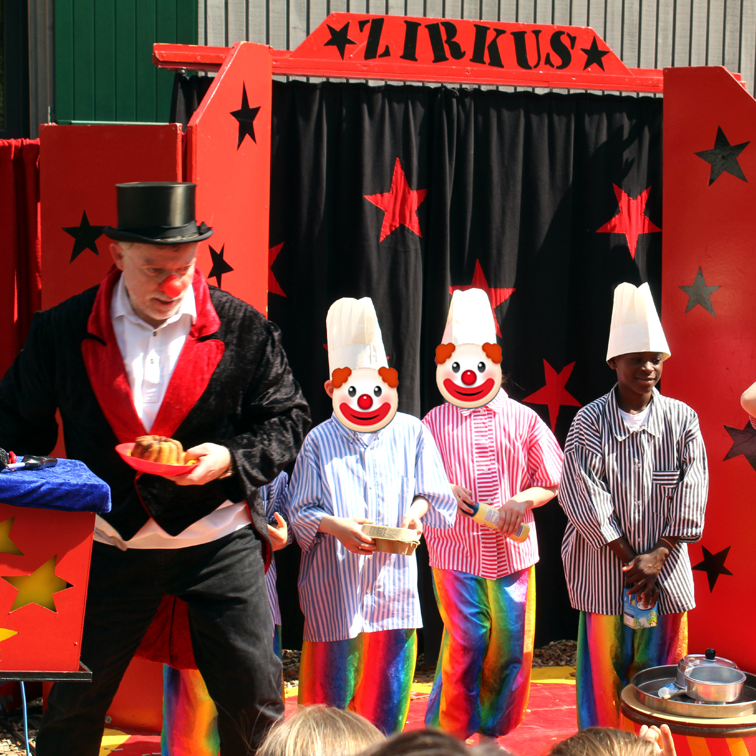 Zirkusauftritt im Waldkindergarten Auerbach