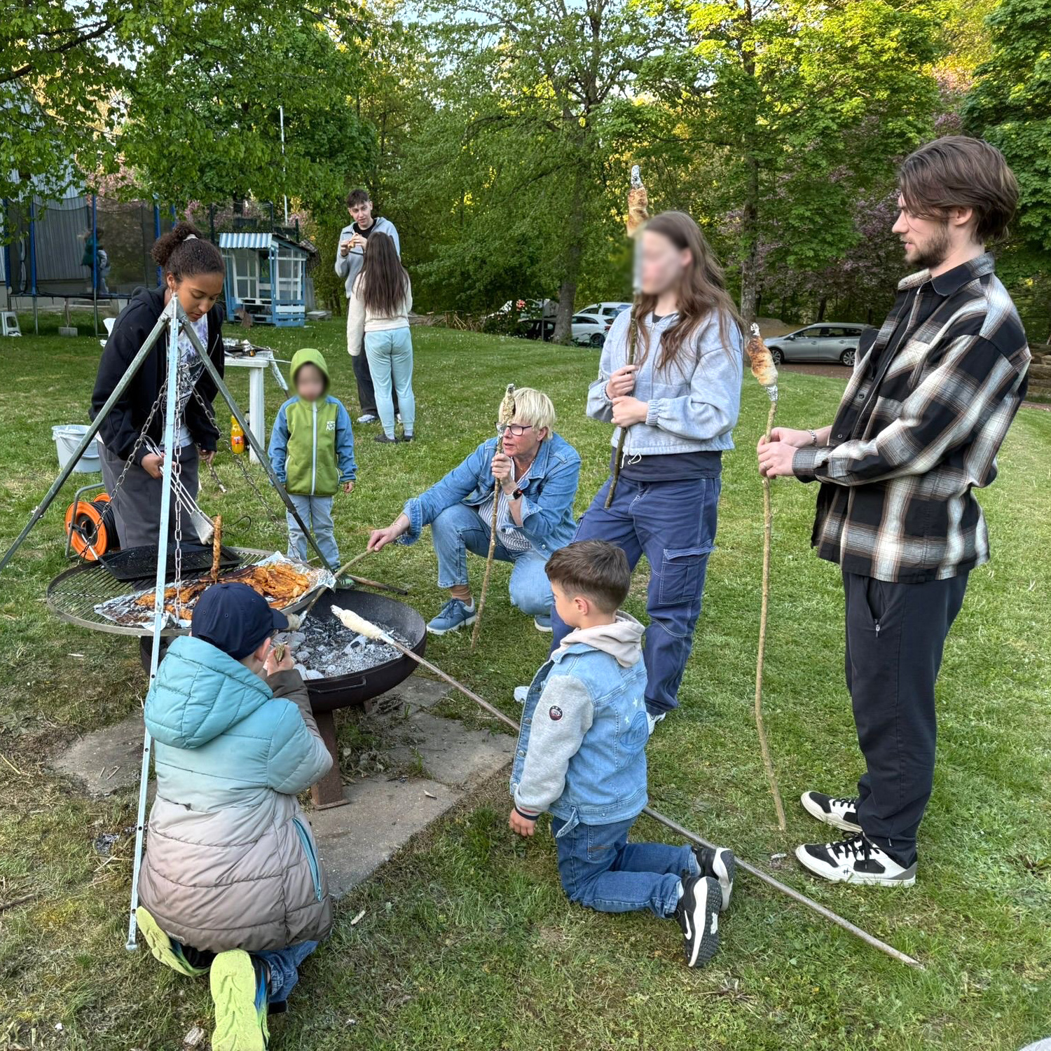 Grillen in der Walpurgisnacht