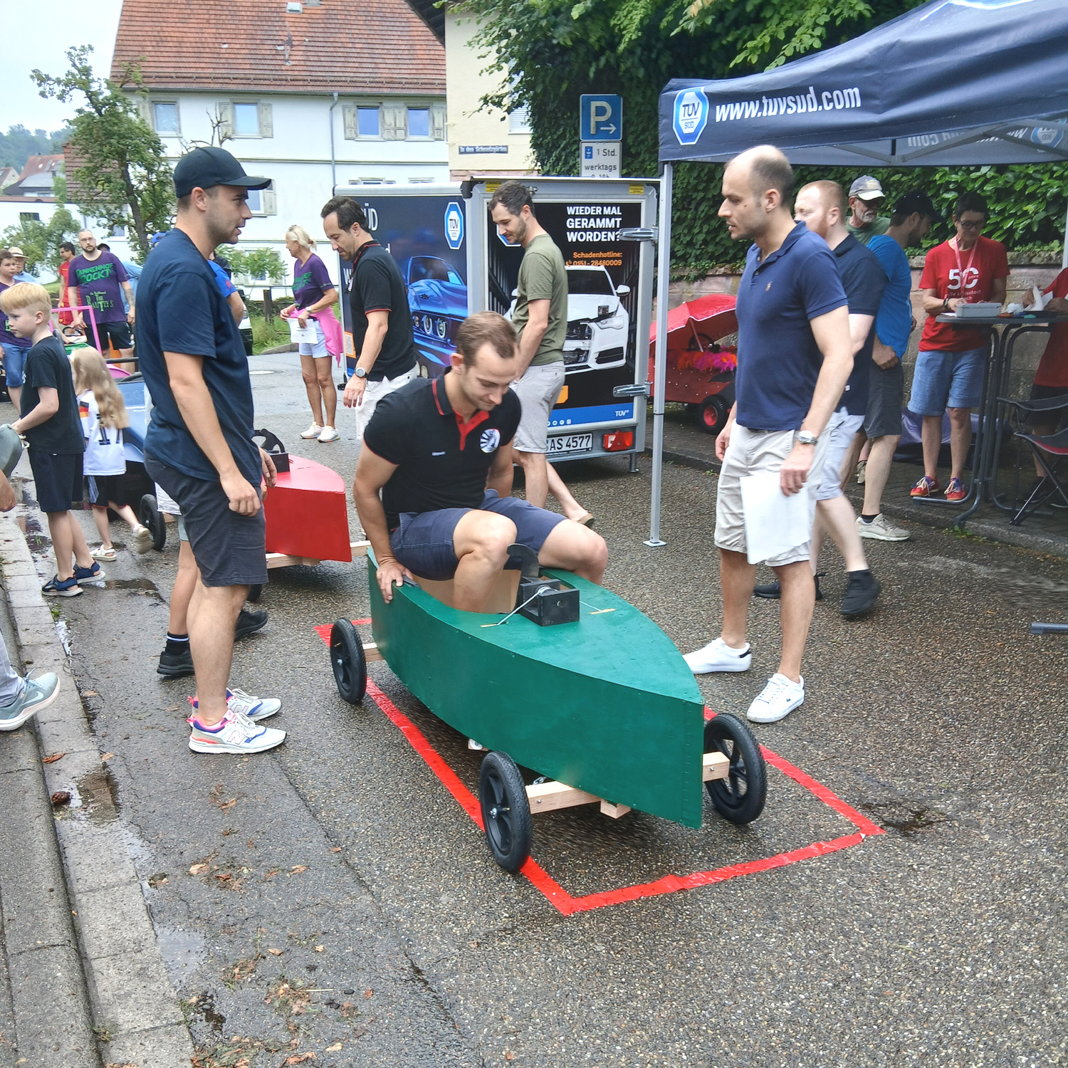 Seifenkistenrennen in Mosbach