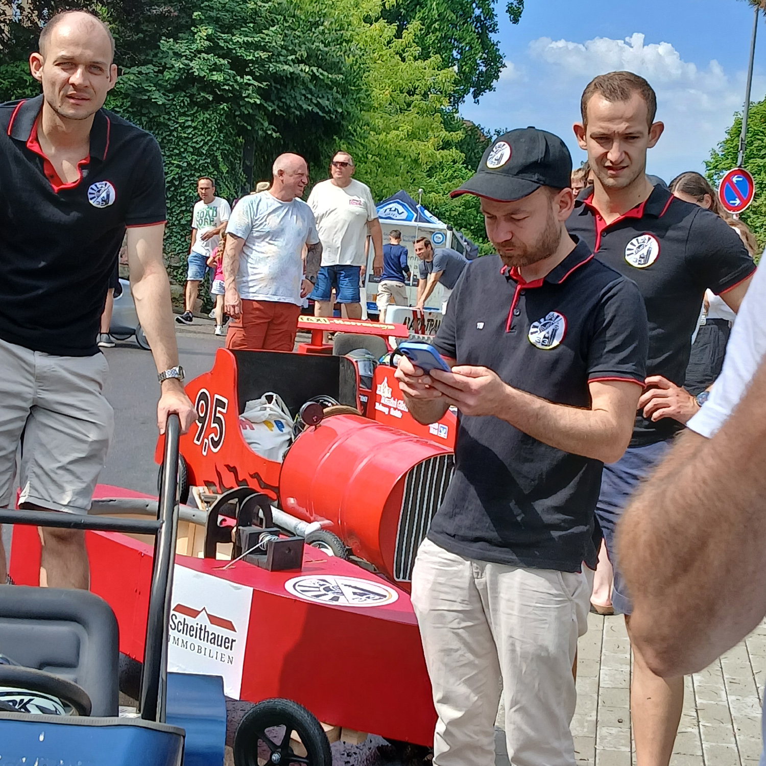 Seifenkistenrennen in Mosbach