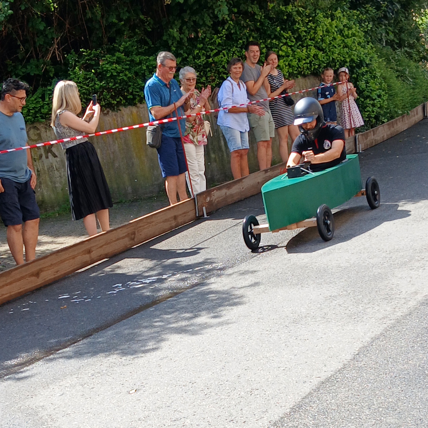 Seifenkistenrennen in Mosbach