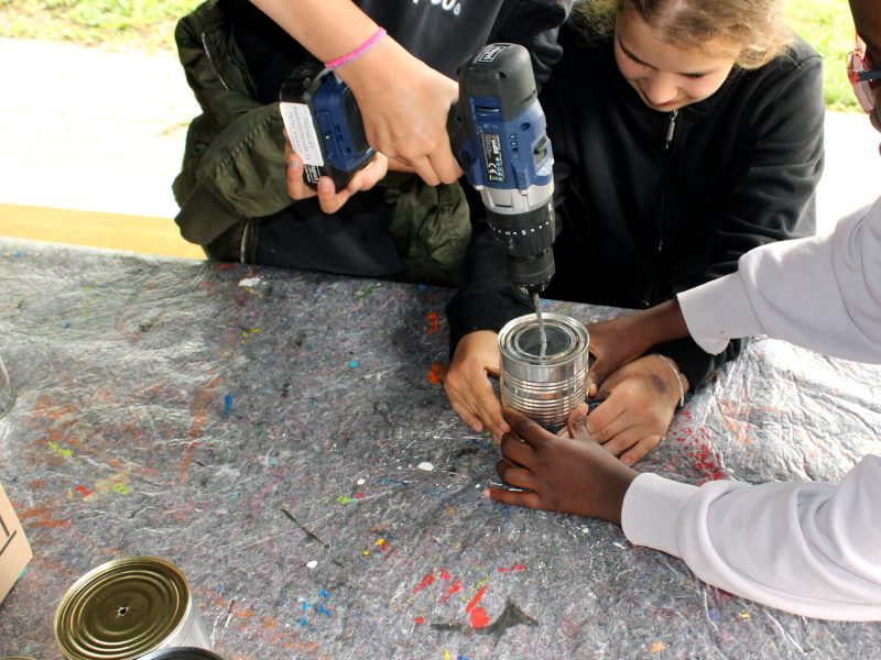 Wir basteln fürs erste "Arenafestival"