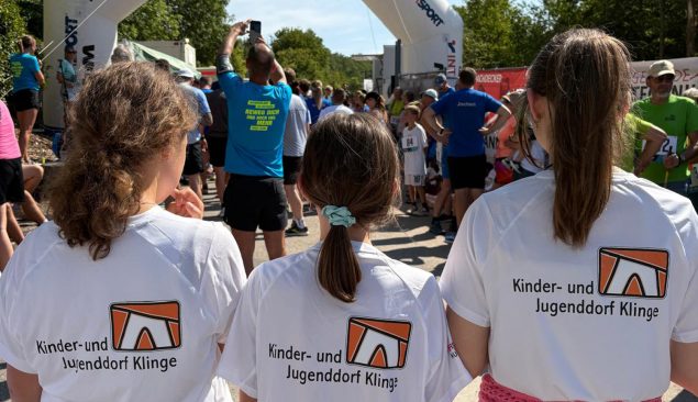 Spendenlauf in Höpfingen - Wir waren dabei