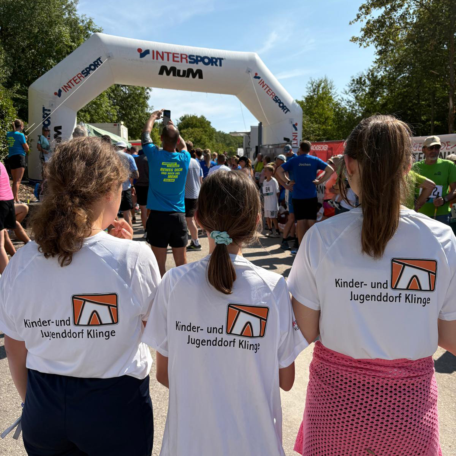 Spendenlauf in Höpfingen - Wir waren dabei