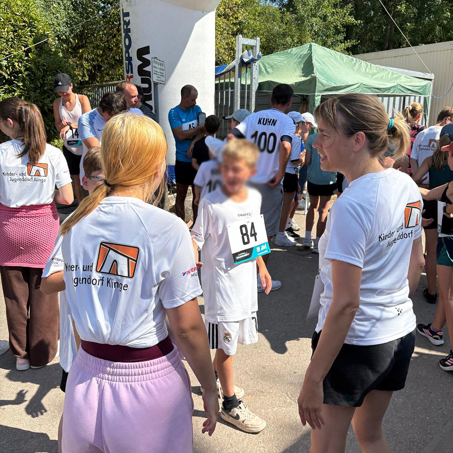 Spendenlauf in Höpfingen - Wir waren dabei