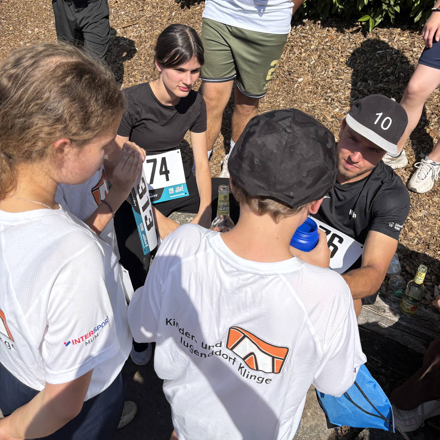 Spendenlauf in Höpfingen - Wir waren dabei