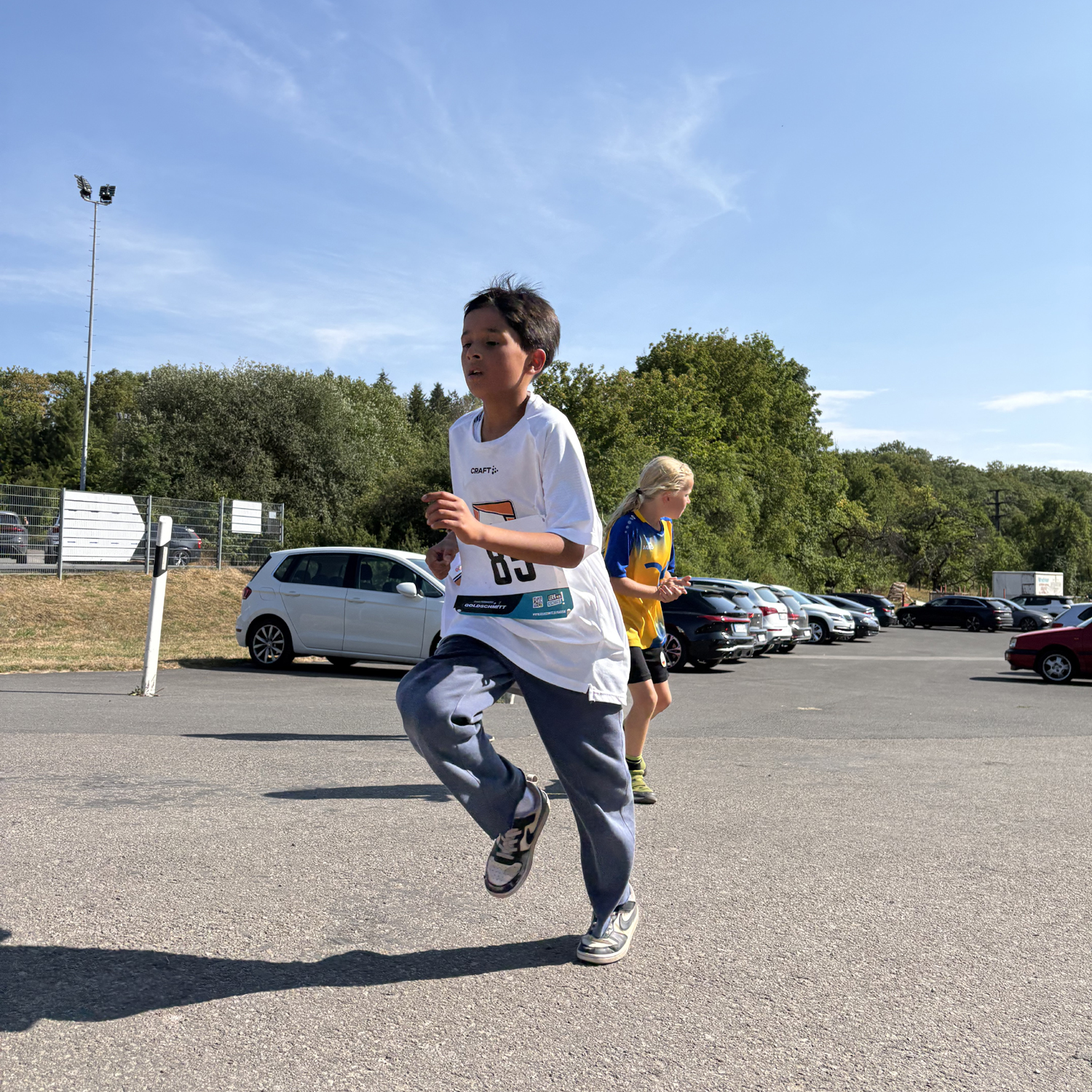 Spendenlauf in Höpfingen - Wir waren dabei