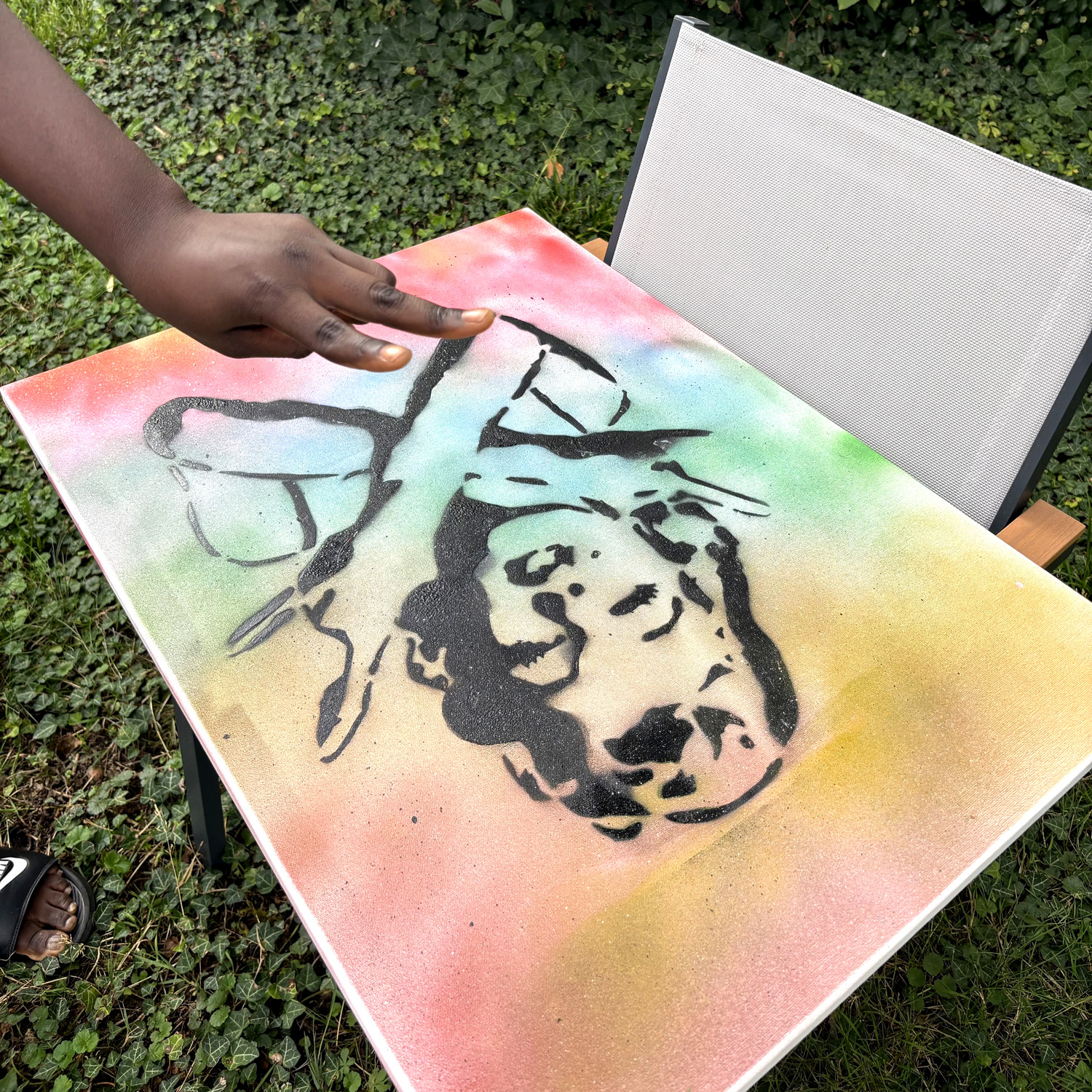 Grafitty-Projekt in der JWG Klingehaus in Heidelberg