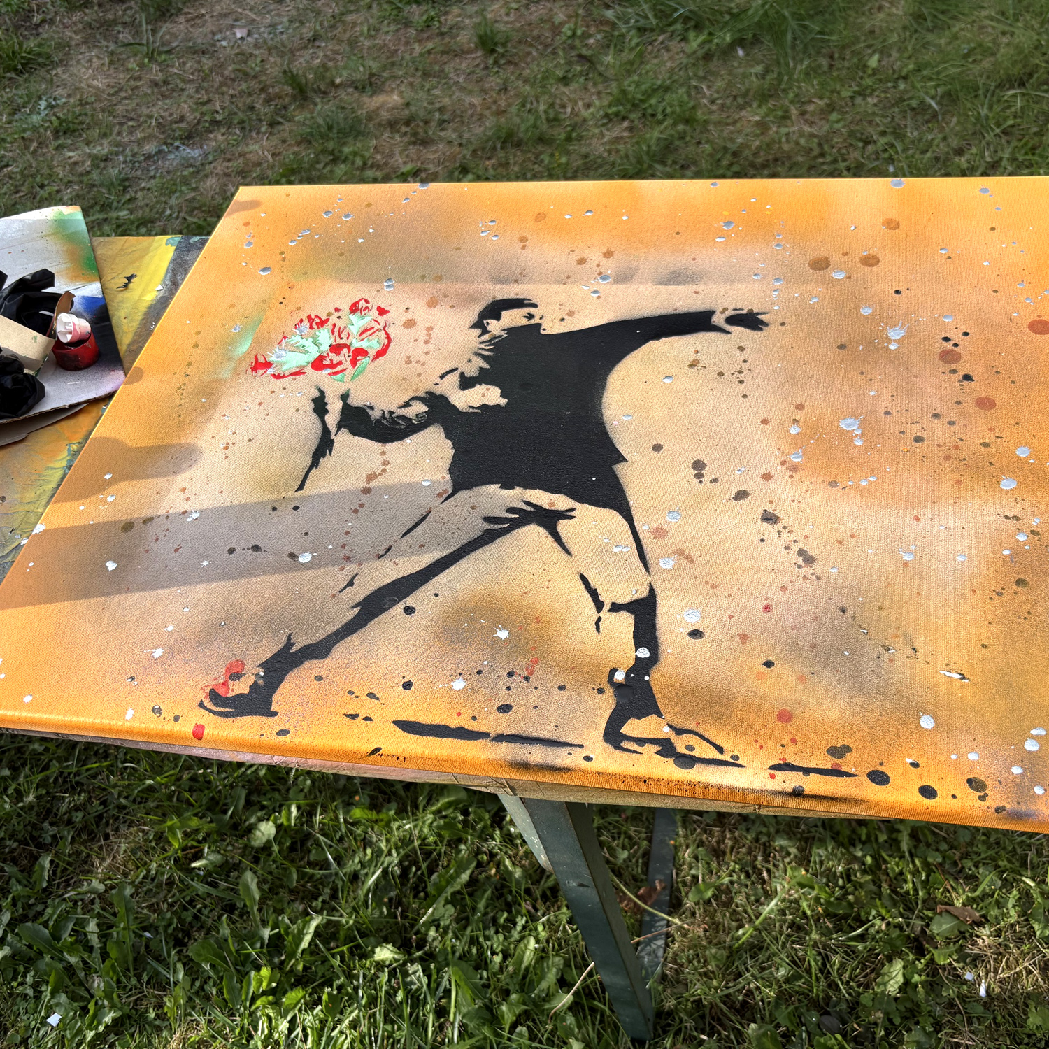 Grafitty-Projekt in der JWG Klingehaus in Heidelberg